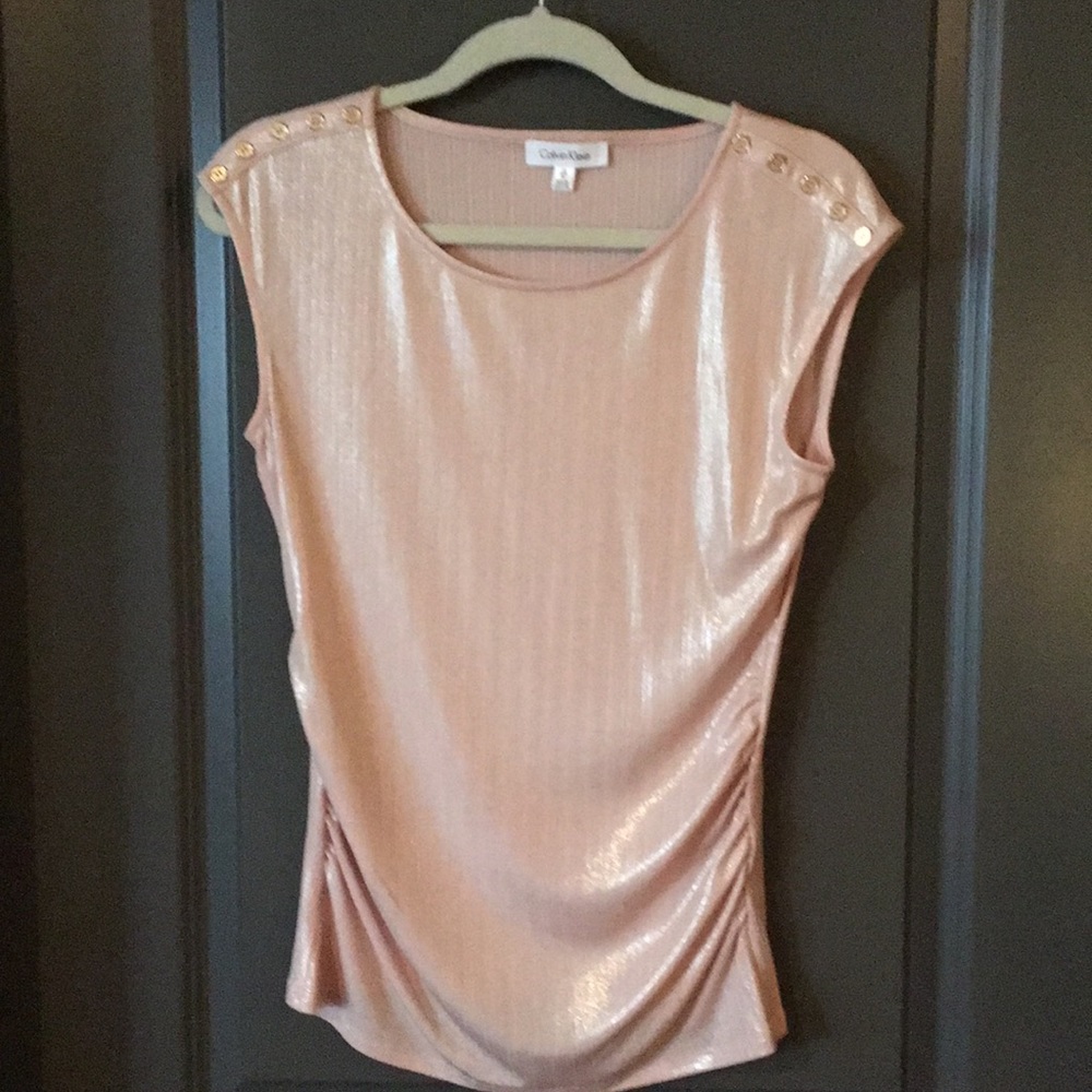 XS Calvin Klein sparkle shirt